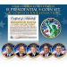  2016 Presidential $1 Dollar Fully Colorized 2-Sided * 5-Coin Complete Set * Living President Series - Carter, HW Bush, Clinton, Bush, Obama