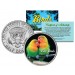 LOVE BIRDS Collectible Birds JFK Kennedy Half Dollar Colorized US Coin