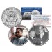MALCOLM X Colorized JFK Half Dollar U.S. 2-Coin Set with Martin Luther King