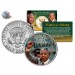 NELSON MANDELA - Father of the Nation - JFK Kennedy Half Dollar US Coin