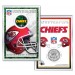 KANSAS CITY CHIEFS Field NFL Colorized JFK Kennedy Half Dollar U.S. Coin w/4x6 Display