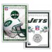 NEW YORK JETS Field NFL Colorized JFK Kennedy Half Dollar U.S. Coin w/4x6 Display