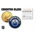 EDMONTON OILERS NHL Hockey 24K Gold Plated Canadian Quarter Colorized Coin - Officially Licensed