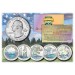 2013 America The Beautiful HOLOGRAM Quarters U.S. Parks 5-Coin Set with Capsules