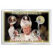 POPE JOHN PAUL II - Visits to USA - Colorized U.S. Statehood Quarters 5-Coin Set