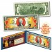 2023 Chinese New Year - YEAR OF THE RABBIT - Gold Hologram Legal Tender U.S. $2 BILL - $2 Lucky Money with Blue Folio