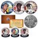 ROBERTO CLEMENTE 1972 IKE Eisenhower Dollar Colorized U.S. 3-Coin Complete Set