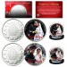 PRINCE HARRY & MEGHAN MARKLE Official Portraits Royal Wedding May 19, 2018 Set of 2 Royal Canadian Mint Medallion Coins