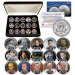 PERSON OF THE YEAR JFK Half Dollar U.S. 15-Coin Set with Premium Deluxe Display Box
