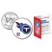 TENNESSEE TITANS NFL Tennessee US Statehood Quarter Colorized Coin  - Officially Licensed