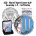 WORLD TRADE CENTER 2001 WTC 9/11 * Original * U.S. MINT 2001 JFK KENNEDY HALF DOLLAR Coin with Display BOX & COA